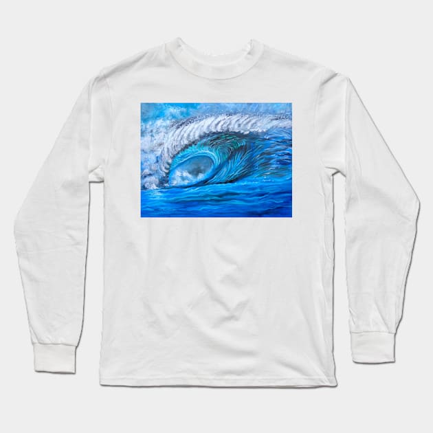 North Shore Pipeline Long Sleeve T-Shirt by jennyleeandjim